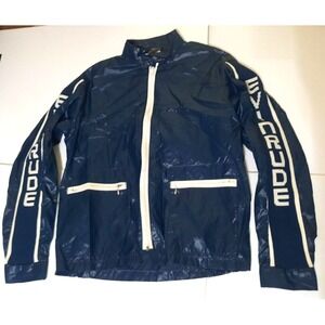Swingster S Small Evinrude Boat Motors Nylon Track Racing Jacket Vintage Men